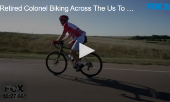 Retired Colonel Biking Across The U.S. To Honor Soldiers