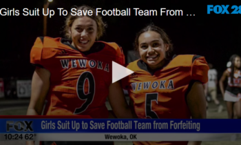 Girls Suit Up To Save Football Team From Forfeiting