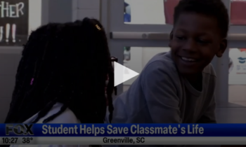 Student Helps Save Classmate’s Life