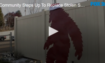 Community Steps Up to Replace Stolen Sasquatch