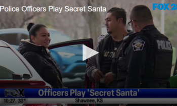 Police Officers Play Secret Santa