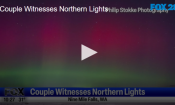 Couple Witnesses Northern Lights