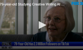 79-year-old Studying Creative Writing at Weber State