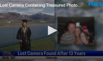 Lost Camera Containing Treasured Photos Found After 13 Years