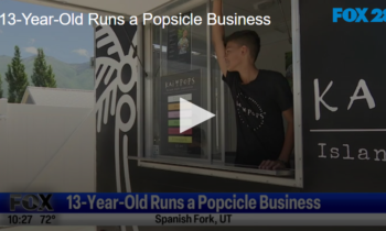 13-Year-Old Runs a Popsicle Business