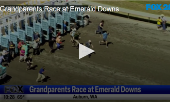 Grandparents Race at Emerald Downs