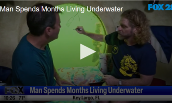 Man Spends Months Living Underwater