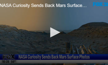 NASA Curiosity Sends Back Mars Surface Photos