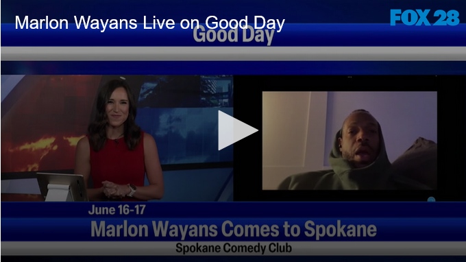 Marlon Wayans Live on Good Day FOX 28 Spokane