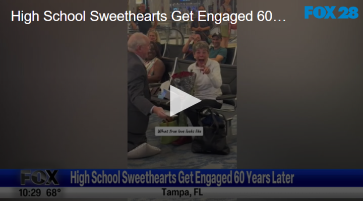 High School Sweethearts Get Engaged 60 Years Later Fox 28 Spokane 