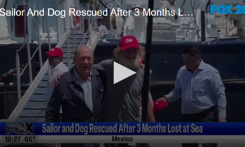 Sailor and Dog Rescued After 3 Months Lost at Sea