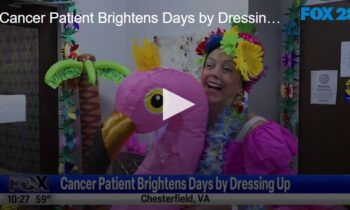 Cancer Patient Brightens Days by Dressing Up