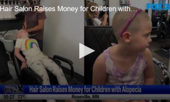 Hair Salon Raises Money for Children with Alopecia