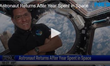 Astronaut Returns After Year Spent in Space