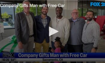 Company Gifts Man with Free Car