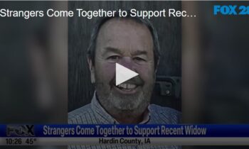 Strangers Come Together to Support Recent Widow