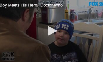 Boy Meets His Hero, ‘Doctor Who’