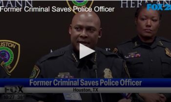 Former Criminal Saves Police Officer