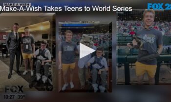 Make-A-Wish Takes Teens to World Series