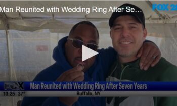 Man Reunited with Wedding Ring After Seven Years