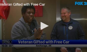 Veteran Gifted with Free Car