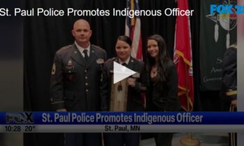 St. Paul Police Promotes Indigenous Officer