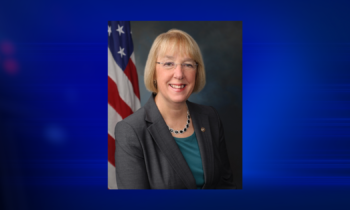 Senator Patty Murray reacts to House Speaker Mike Johnson’s Israel, Ukraine moves