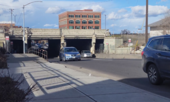 Fencing underneath Spokane’s Brown Street viaduct removed