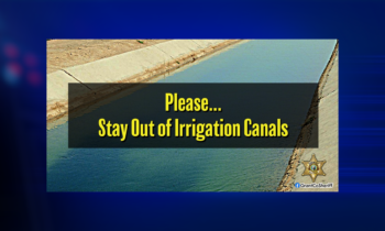 Grant County deputies warn residents about swimming in irrigation canals