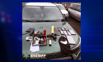 Spokane County deputies arrests two felons in stolen car with gun and drugs