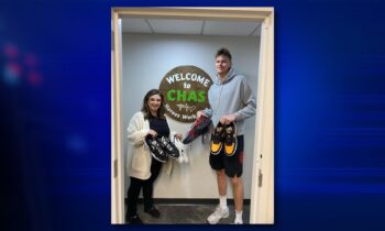 Gonzaga Basketball player Ben Gregg gifts 5 pairs of shoes to Chas homeless outreach