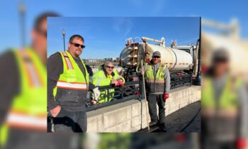 City of Spokane adds anti-graffiti coating to Monroe Street Bridge