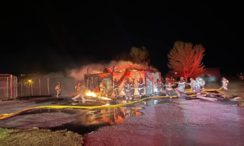 Honey Bucket fire burns down Ephrata Sports Complex