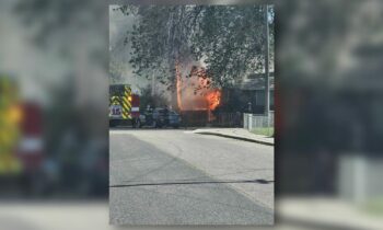 Three fires in the Spokane area on Mother’s Day keep firefighters busy