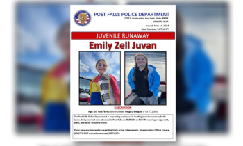 Post Falls police search for 16-year-old runaway