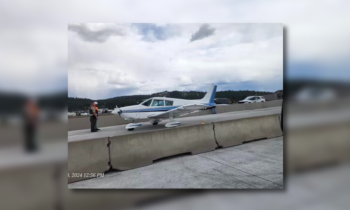 No one injured after plane makes emergency landing on North Spokane Corridor, highway open