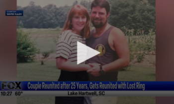 Couple Reunited With Lost Ring After 25 Years