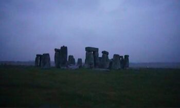 Climate protesters arrested after painting Stonehenge monument orange