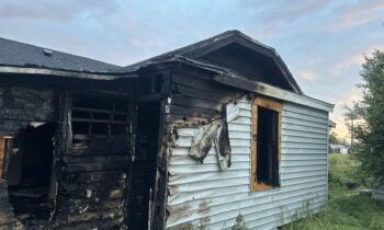 Spokane Valley abandoned home catches fire overnight