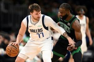 Doncic and Irving lead Mavs against Celtics for NBA crown