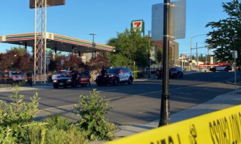 Shooting investigation in downtown Spokane closes off South Division Street