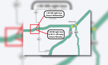 I-90 paving near Ritzville to cause minor traffic delays