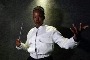 Pioneering black conductor melds opera with S.African dance music