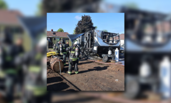 Spokane camper fire leaves no injuries