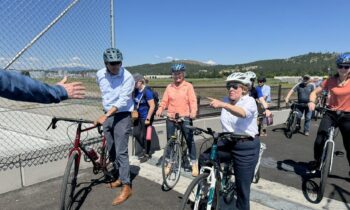 Spokane leaders attend Children of the Sun Trail opening