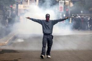 Filming TikToks in tear gas: Kenya’s Gen-Z protesters