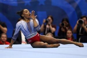 Biles a step closer to Paris as injuries rattle US Olympic gymnastics trials