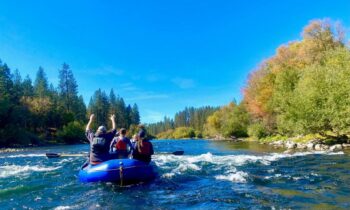 Spokane Riverkeeper team taught history of the Spokane River while floating down the river