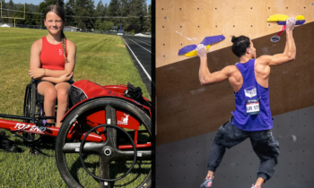 Two young Spokane athletes training for 2028 Olympics and Paralympics