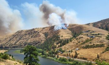 Fire risk remains high near Juliaetta as progress is made on Gwen Fire